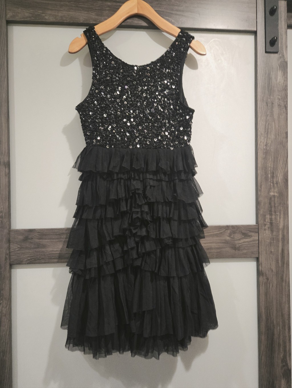 Mm Couture By Miss Me Sequin Tulle Party Flapper Cocktail Mini Dress Medium